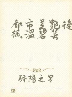 都市美艳后宫唐枫温碧芸