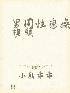 男同性恋操菊花视频