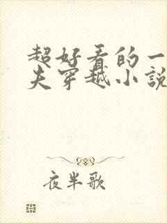 超好看的一女多夫穿越小说