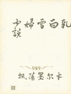 少妇雪白乳房小说