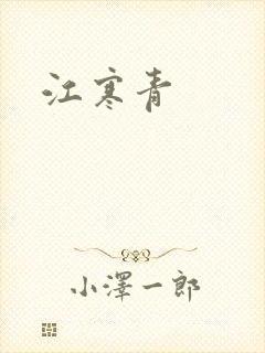 江寒青封面