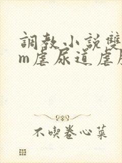 调教小说双男sm虐尿道虐膀胱