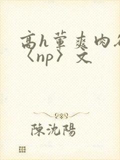 高h荤爽肉欲文〈np〉文
