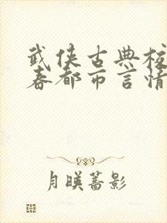 武侠古典校园青春都市言情