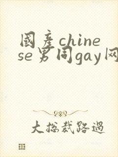 国产chinese男同gay网站