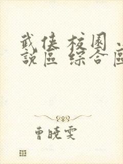 武侠 校园 小说区 综合区封面