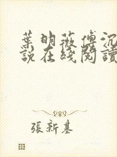 叶明薇傅沉砚小说在线阅读