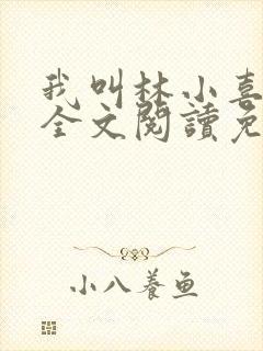 我叫林小喜小说全文阅读免费