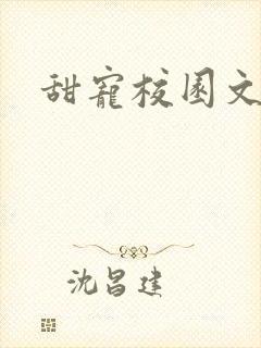 甜宠校园文推荐封面