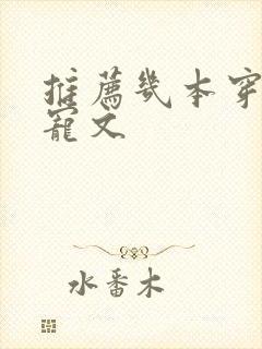 推荐几本穿书甜宠文封面