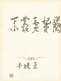 下堂王妃逆袭记小说免费阅读