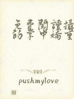 免费阅读摄政王的掌中娇重生了全文