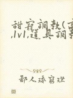 甜宠调教(高h,1v1,道具调教)