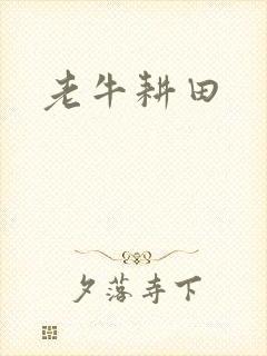 老牛耕田