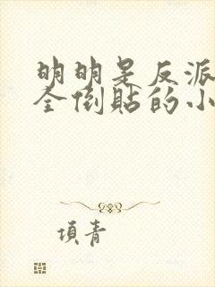 明明是反派女主全倒贴的小说