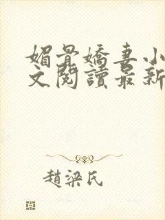 媚骨娇妻小说全文阅读最新章节封面