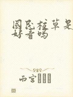 国民校草是女生好看吗