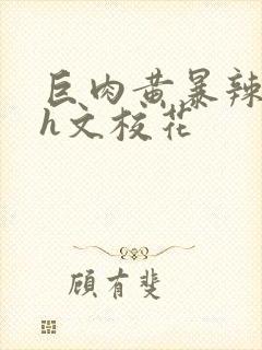 巨肉黄暴辣文高h文校花