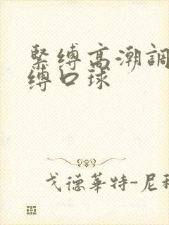 紧缚高潮调教束缚口球