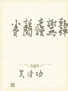 小说老谢韩雪免费阅读无弹窗