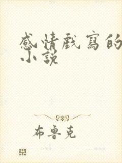 感情戏写的好的小说