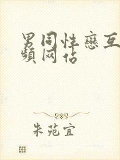 男同性恋互操视频网站