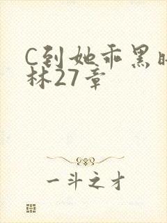 C到她乖黑暗森林27章