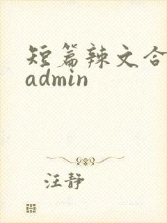 短篇辣文合集 admin