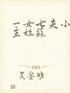 一女七夫小说女主姓苏