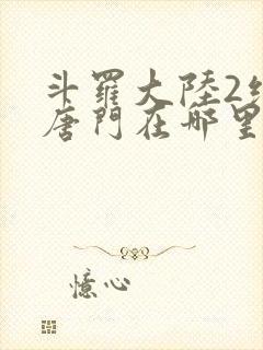 斗罗大陆2绝世唐门在哪里看小说