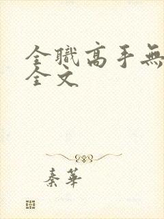 全职高手无删减全文