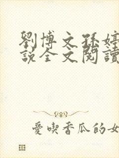 刘博文孙婷婷小说全文阅读笔趣阁