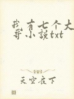 我有七个大佬哥哥小说txt