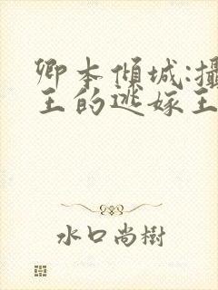 卿本倾城:摄政王的逃嫁王妃