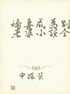 娇妻成为别人的老婆小说全文阅读免