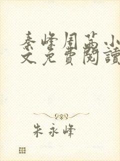 秦峰周茜小说全文免费阅读