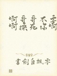 啊哥哥不要啊嗯啊操死你啊啊男男