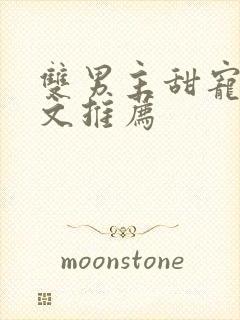 双男主甜宠生子文推荐