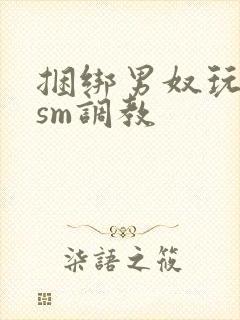 捆绑男奴玩各种sm调教