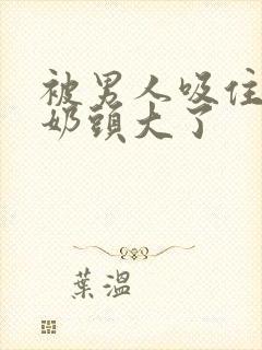 被男人吸住好爽奶头大了封面