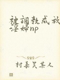 被调教成放荡小淫妇np