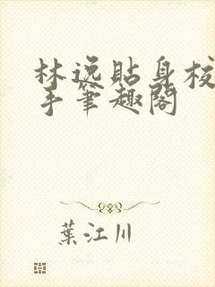 林逸贴身校花高手笔趣阁