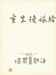 重生后嫁给三叔