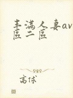 丰满人妻av一区二区
