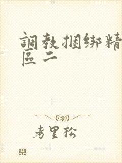 调教捆绑精品一区二