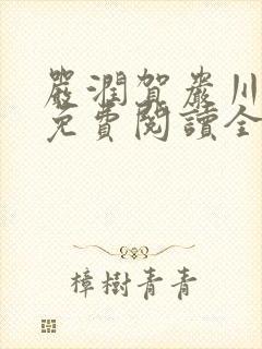 严润贺岩川小说免费阅读全文最新章