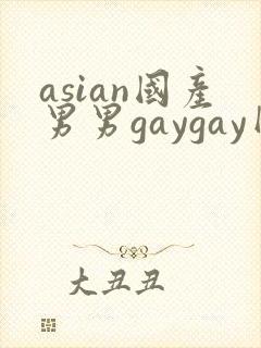 asian国产男男gaygay网站