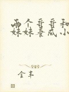 两个哥哥和一个妹妹养成小说