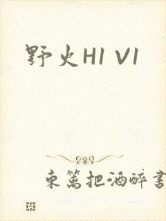 野火H1 V1