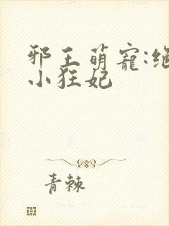 邪王萌宠:绝色小狂妃封面